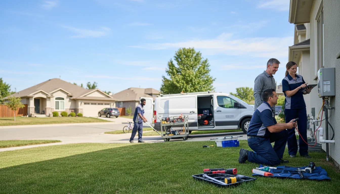 Tankless water heater service in Sutton, NE
